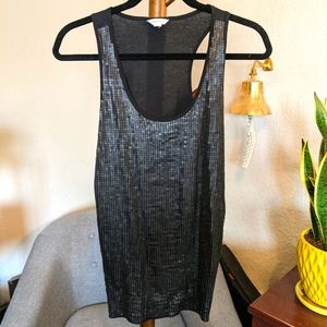 Calvin Klein Racerback Sequin Tank
